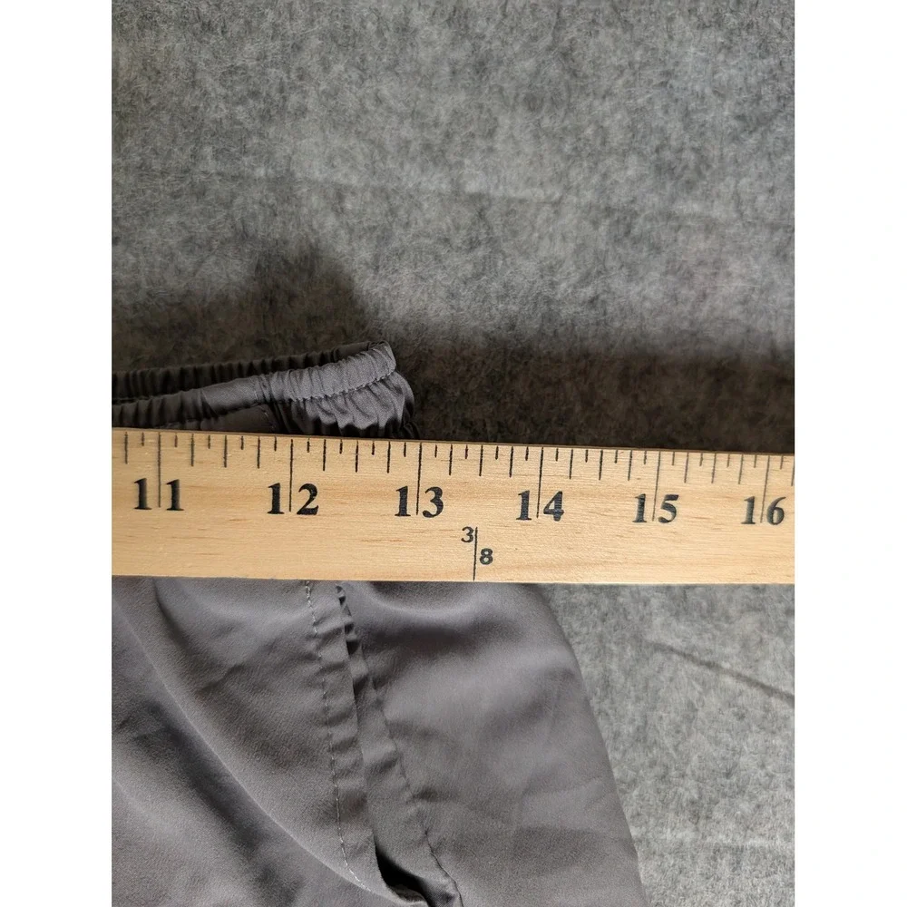 Nike Dri-FIT Mens Running Shorts Grey Mesh Side Panels Reflective Swoosh Logo